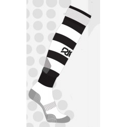 Chaussettes de rugby NODZ Noir/Blanc, par RTEK